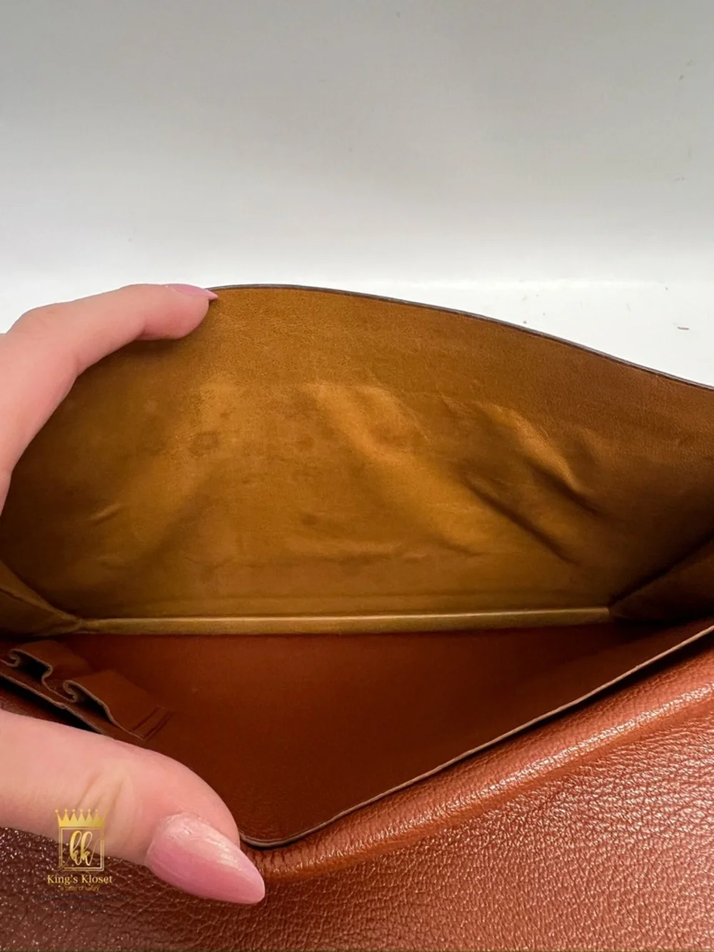 YSL vintage leather clutch - Picture 11 of 12